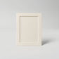 Kitchen Tall Wall Doors, Shaker Style in Strong White