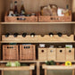 Solid Oak Wine Rack – 4 Bottle Holder